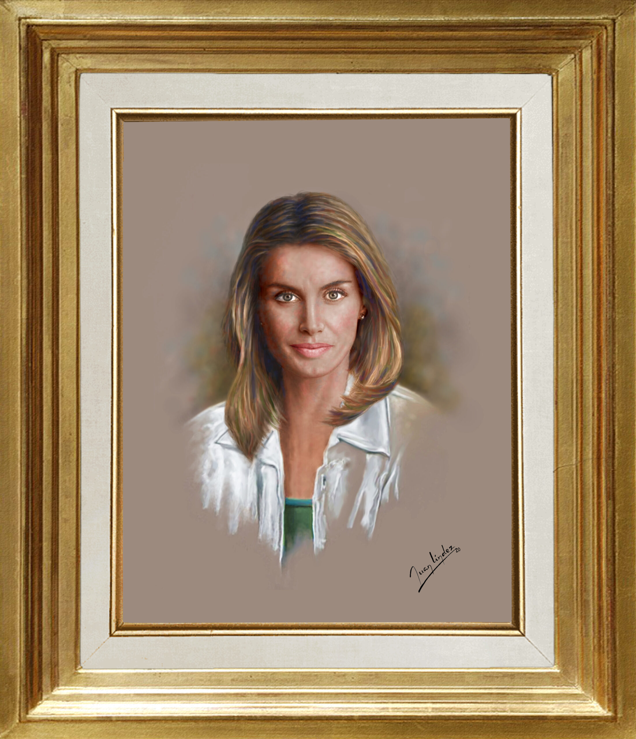 retrato pastel letizia